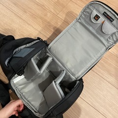 一眼レフカメラの鞄の画像