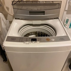 AQUA 洗濯機の画像