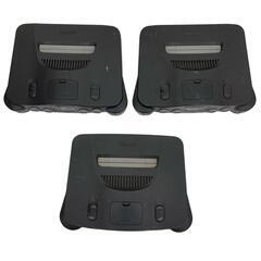 186000 現状品 Nintendo 任天堂 ニンテンドウ Nintendo 64 まとめ売り コントローラ 12点 NUS-001  ACアダプター付き [0000000000711]の画像