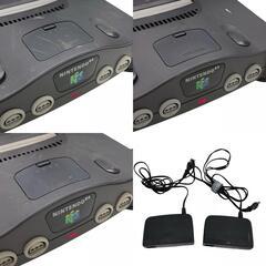 186000 現状品 Nintendo 任天堂 ニンテンドウ Nintendo 64 まとめ売り コントローラ 12点 NUS-001  ACアダプター付き [0000000000711]の画像