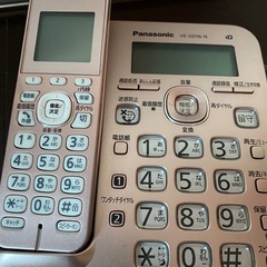 Panasonicコードレス電話機の画像