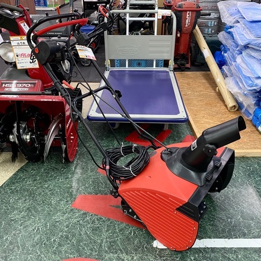 家庭用電動 除雪機 アルファ工業 スノーエレファント D-1000 【店頭引取限定】