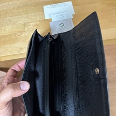 Gucci 長財布　黒　メンズの画像