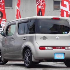 🍁ローン通りやすいです🍁審査する価値あり❗️修復歴無　故障診断実施済　平成26年キューブ　15XVセレクションヴィンテージキャメルインテリア　実走行49,000km　純正CDステレオ　スマートキー　プッシュスタート　予備検査付の画像