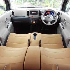 🍁ローン通りやすいです🍁審査する価値あり❗️修復歴無　故障診断実施済　平成26年キューブ　15XVセレクションヴィンテージキャメルインテリア　実走行49,000km　純正CDステレオ　スマートキー　プッシュスタート　予備検査付の画像