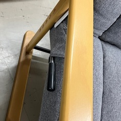2509-461 リクライニング高座椅子 毛玉あり キズ 汚れありの画像