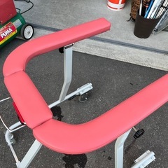 NISSIN 折りたたみ式 歩行器 TY157B 4輪キャスター 抵抗器付きタイプ リハビリ 介助 介護用品 W685 D770 H870〜980 高さ変更可能 中古美品 ③の画像