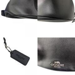 186005 COACH コーチ COACH ボディーバッグ ショルダー CT644  ブラック レザー [0000000000720]の画像