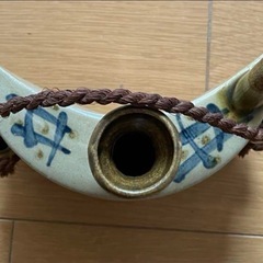 水筒式酒瓶　末吉窯 琉球焼 酒器 陶磁 壺屋焼　壺屋　花器　一輪挿しの画像