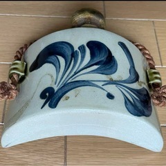 水筒式酒瓶　末吉窯 琉球焼 酒器 陶磁 壺屋焼　壺屋　花器　一輪挿しの画像