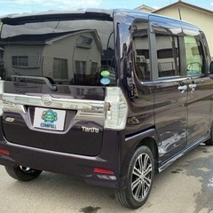 ⭐️車検R9年5月迄⭐️タントカスタムRS 両側パワスラ　ターボ　純正アルミホイール　地デジナビ　セラミックコーティング済み💎の画像