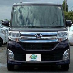 ⭐️車検R9年5月迄⭐️タントカスタムRS 両側パワスラ　ターボ　純正アルミホイール　地デジナビ　セラミックコーティング済み💎の画像