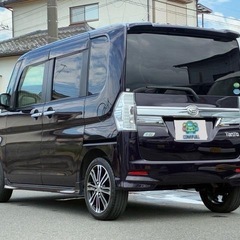 ⭐️車検R9年5月迄⭐️タントカスタムRS 両側パワスラ　ターボ　純正アルミホイール　地デジナビ　セラミックコーティング済み💎の画像