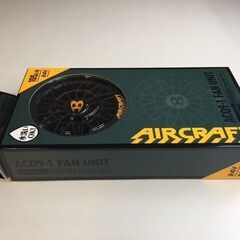 【新品・未使用品/2025春夏 新商品】 BURTLE AIRCRAFT/バートル エアークラフト　空調服用ファンユニット　AC09-1　ブラックの画像