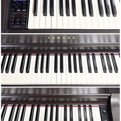 ◯美品 YAMAHA ヤマハ 電子ピアノ クラビノーバ 88鍵 デジタルピアノ Clavinova CLP-535R GH3X鍵盤 グランドピアノタッチ ジモティ姫路の画像