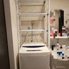 ニトリ　ランドリーラックの画像