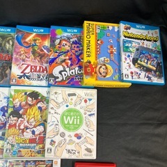 ゲームソフトまとめ マリオ ゼルダ スプラトゥーン WiiU Wii 3DS などの画像