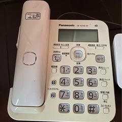 Panasonicコードレス電話機の画像