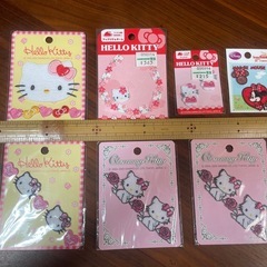サンリオ　キティー　ワッペンセット　未使用品
の画像