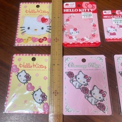 サンリオ　キティー　ワッペンセット　未使用品
の画像