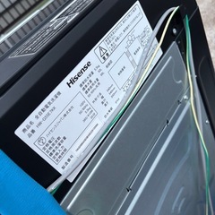 Hisense 洗濯機 5.5kg 難ありの画像
