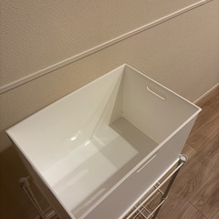 ニトリ　収納ケース　白　✖️5個の画像