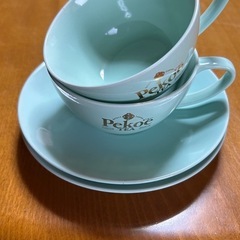 ティーカップ・ソーサー2セットの画像