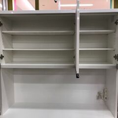 【ジャングルジャングル広陵店】ニトリ　キッチンボード　ホワイトの画像