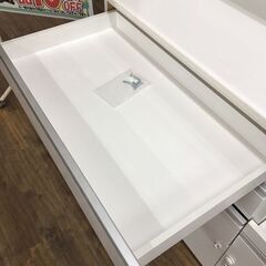 【ジャングルジャングル広陵店】ニトリ　キッチンボード　ホワイトの画像