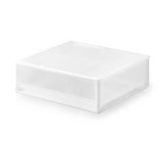 【無印良品】ポリプロピレン収納ケース　ワイド　小の画像