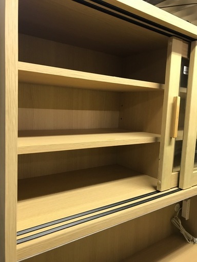 ジャングルジャングル貝塚店　食器棚　1200mm 大容量　シンプルデザイン　貝塚市　二色浜　リサイクルショップ