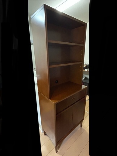 カリモク60 オープントップキャビネット キッチンボード キャビネット