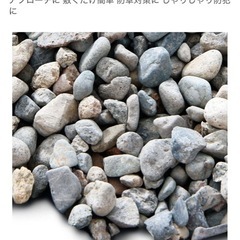 庭石用の川砂利 20㎏　10mm〜20mmの画像