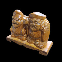 (中古)恵比寿 大黒天 オブジェ‐SDの画像