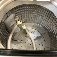 ★K167★2024年製Haier製5.5㌔洗濯機★6ヶ月保証付き★近隣配送・設置可の画像