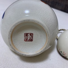 九谷焼美泉　花器の画像