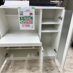 🉐LINE会員限定スペシャル価格🉐【食器棚】　5700円　27ー123の画像