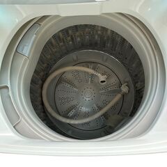 【単身/2人暮らしに☆】Haier ハイアール JW-C55A 全自動洗濯機 5.5kg◆ステンレス槽 高濃度洗浄の画像