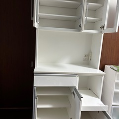 食器棚☆カップボード☆ニトリ☆取りに来て頂ける方限定の画像