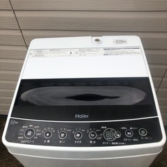 Haier 洗濯機　5.5kg 2019年製　JW-C55Dの画像