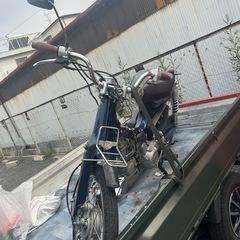 カブ4速セル付き！の画像