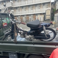 カブ4速セル付き！の画像