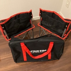 CAPTAIN STAG キャプテンスタッグ 折り畳みテーブルチェアの画像