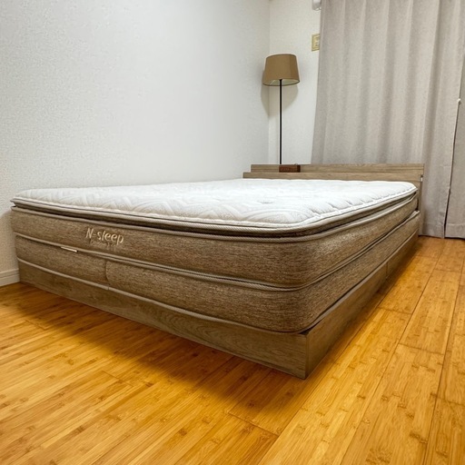 値引きしました！！ダブルマットレス（フレーム付き（Nスリープ P3-CC）