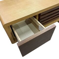 北欧風★木目調 テレビボード テレビ台 ナチュラルウッド 幅95cm 美品の画像