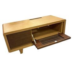 北欧風★木目調 テレビボード テレビ台 ナチュラルウッド 幅95cm 美品の画像