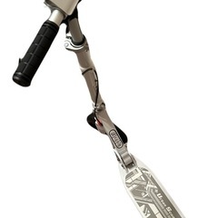 【未使用】折り畳み式キックスケーター、キックボード／ホワイトの画像