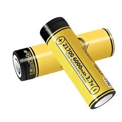 ＜新品・未開封＞LiitoKala 21700 6000mAh リチウムイオン電池　2個の画像