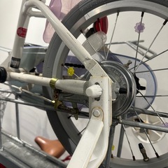 ラプンツェル子供用自転車の画像