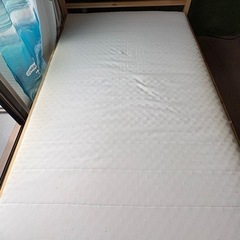 IKEA 収納かご付きセミダブルベットの画像
